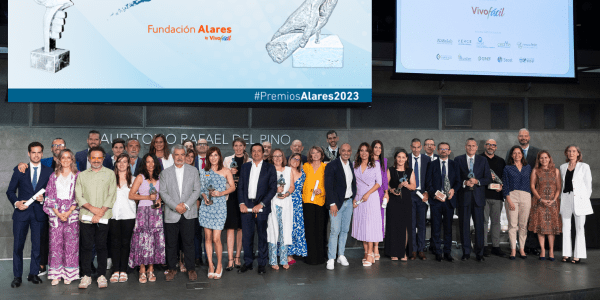 Fundación Alares anuncia los ganadores de los Premios Alares 2023 y presenta su nuevo nombre: Fundación Vivofácil