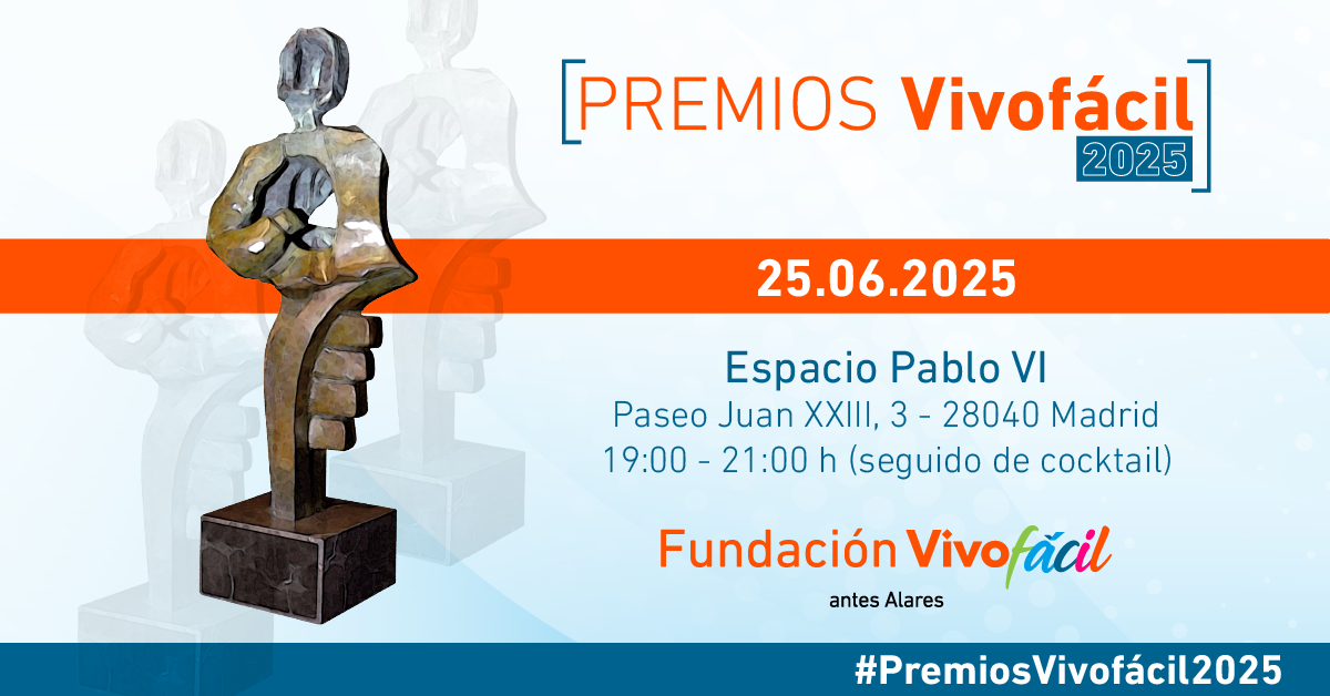 Fundación Vivofácil anuncia la lista de finalistas de los Premios  Vivofácil 2025